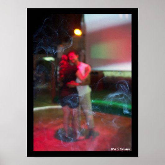 Poster Danse à travers la fumée de Shisha (Devant)