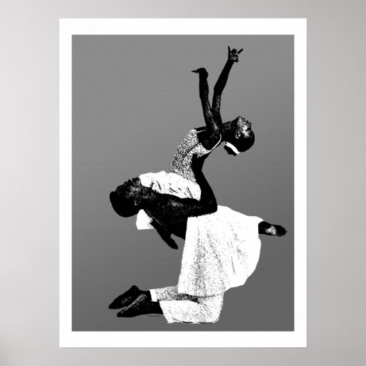 Poster Danse africaine (Devant)