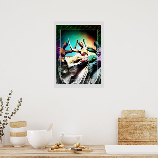 Poster Danse Afrocentrique (Cuisine)