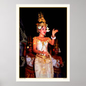Poster Danse ancienne - Cambodge (Devant)