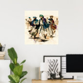 Poster Danse Athan Afghane (Bureau à domicile)