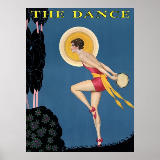 Poster danse au clair de lune (Devant)