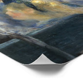 Poster Danse au Moulin Galette - Renoir Peinture (Coin)