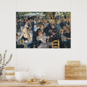 Poster Danse au Moulin Galette - Renoir Peinture (Cuisine)