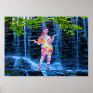 Poster Danse avec la nature