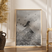 Poster Danse avec les oiseaux I