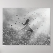Poster Danse avec les oiseaux II (Devant)