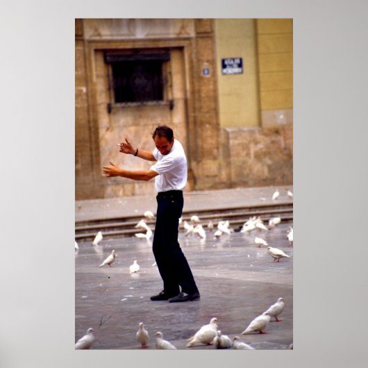 Poster Danse avec les pigeons (Devant)