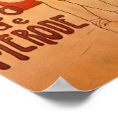 Poster Danse Ballerina Ballet Art Nouveau Danseur (Coin)