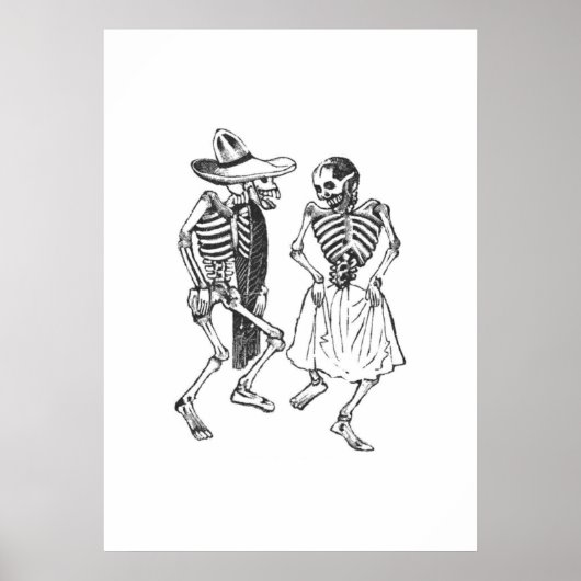 Poster Danse Calaveras Posada (Devant)