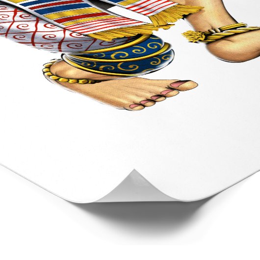 Poster Danse cambodgienne Khmer Apsara (Coin)