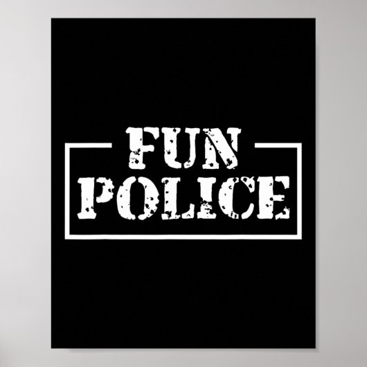 Poster Danse Chaperone Fun Police Danser Sheriff State C (Devant)