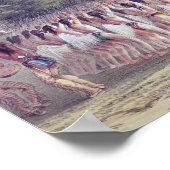 Poster Danse Choctaw Ball-Play, 1834-35 (Coin)