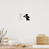 Poster Danse classique indienne bharatnatyam (Cuisine)