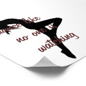 Poster danse comme personne ne regarde (Coin)