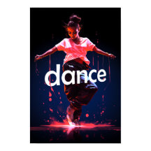 Danse cool hip hop fille