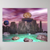 Poster Danse cosmique 3 (Devant)