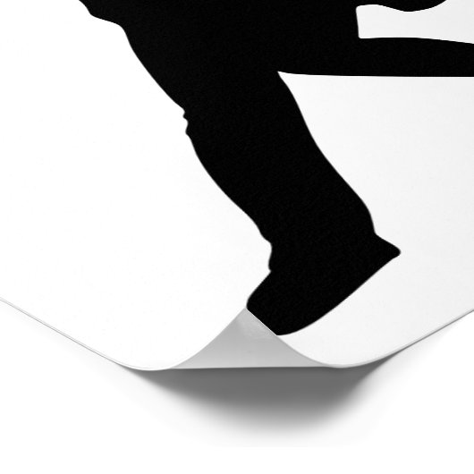 Poster Danse couple tango (Coin)