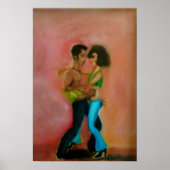 Poster Danse créée par l'artiste Roger Bates (Devant)