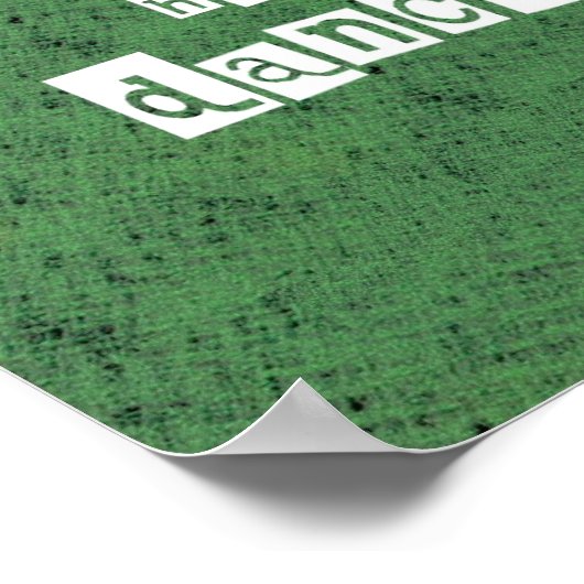 Poster Danse dans la pluie (Coin)