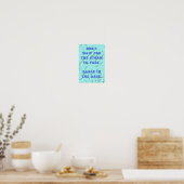 Poster Danse dans la pluie (Cuisine)