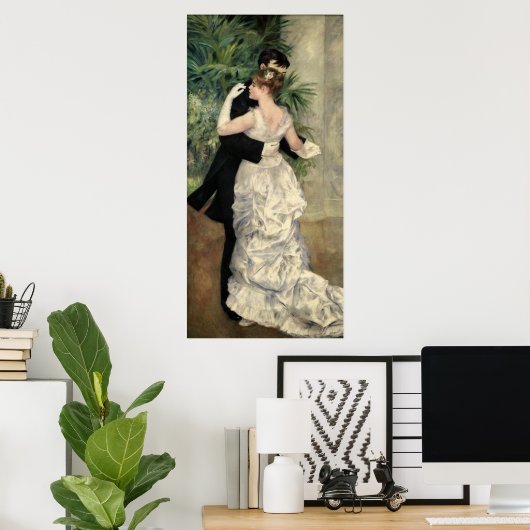 Poster Danse dans la ville (Bureau à domicile)