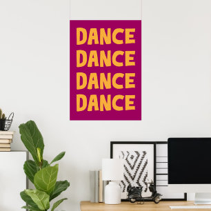 Poster Danse dansante