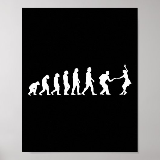 Poster Danse - Danse Couple - Hoppers Lindy - Swing (Devant)