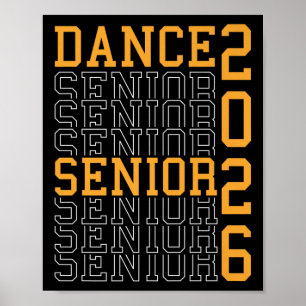 Poster Danse Danse senior Danse nocturne senior 2026 Grad