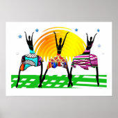 Poster Danse d'appel des femmes africaines (Devant)
