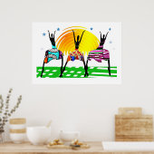 Poster Danse d'appel des femmes africaines (Cuisine)