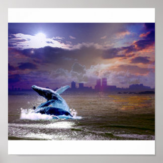 POSTER DANSE DE BALEINE