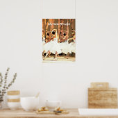 Poster Danse De Ballet Sur Scène Ballerinas (Cuisine)