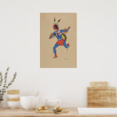Poster Danse de guerre (ou Le Coureur) (Cuisine)