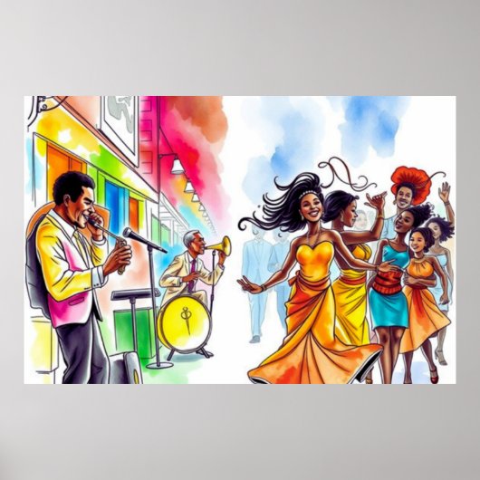 Poster Danse de la joie (Devant)