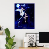 Poster Danse de la lune (Bureau à domicile)