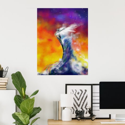 Poster Danse de la mer (Bureau à domicile)