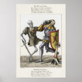 Poster Danse de la mort - Le Chevalier (Devant)