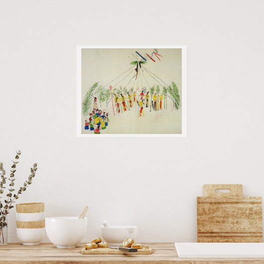 Poster Danse de la shoshone (Cuisine)