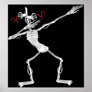 Poster Danse de la tête de sirène