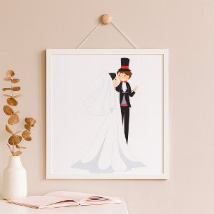 Poster Danse De Mariée Et De Pièce