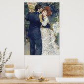 Poster Danse de Pays - Renoir Impressionniste peinture (Cuisine)