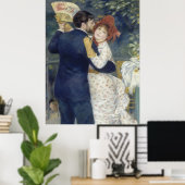 Poster Danse de Pays - Renoir Impressionniste peinture (Bureau à domicile)