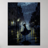 Poster Danse de pluie de minuit (Devant)