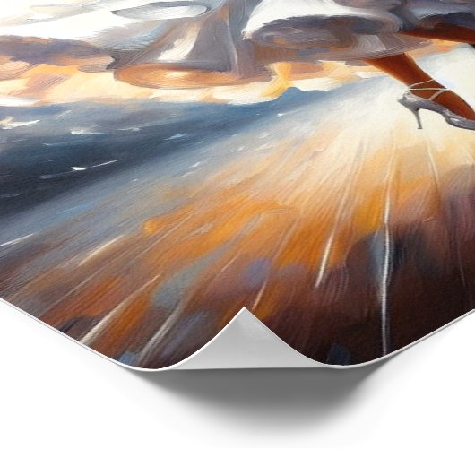 Poster Danse de Swing Ballroom Danse Danse (Coin)