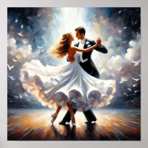 Poster Danse de Swing Ballroom Danse Danse