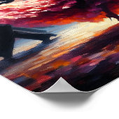 Poster Danse de Swing Ballroom Danse Danse (Coin)