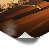 Poster Danse de swing de Halloween dessin animé (Coin)