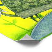 Poster Danse de Tortue (Coin)