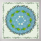 Poster Danse d'eau de poisson (Devant)